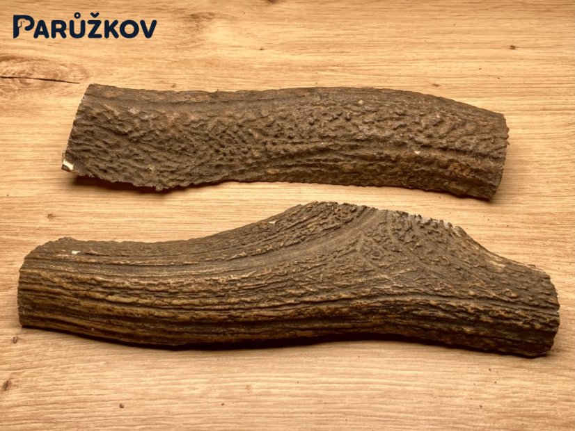 JELENÍ PAROHY - Duo - půlené (17 cm)
