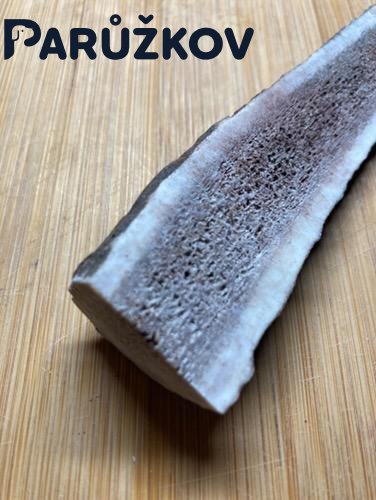 JELENÍ PARŮŽEK PRO PSY půlený 15,7cm