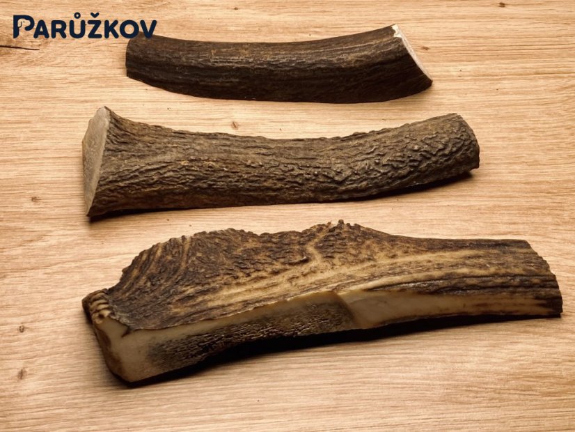 JELENÍ PAROHY - Trio - půlené (15 cm)