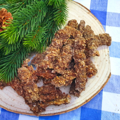 ZVĚŘINOVÉ MÜSLI TYČINKY 100g pro psy