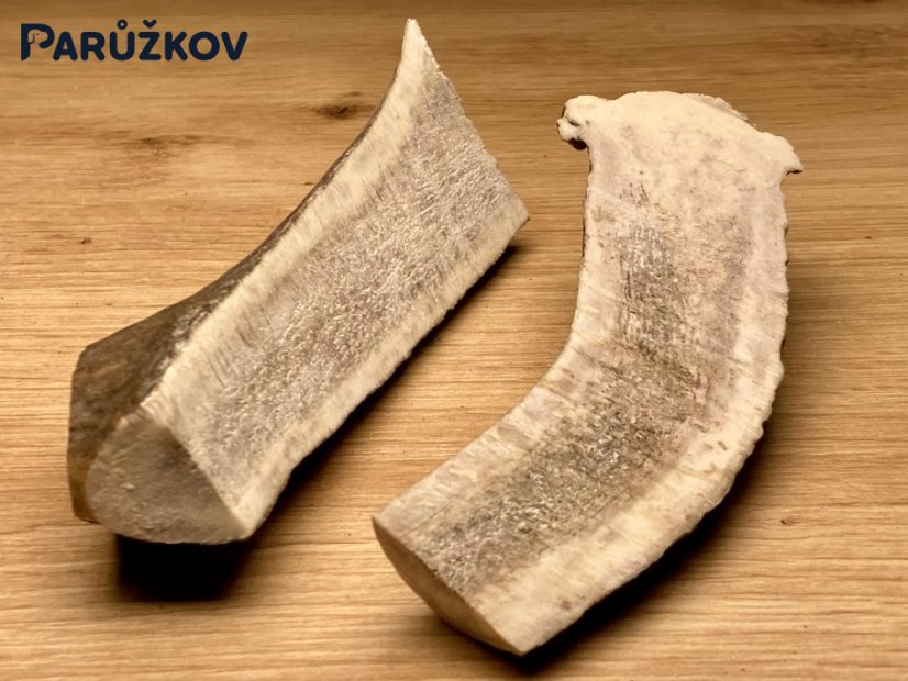 JELENÍ PAROHY - Různé druhy - Velikost: S (40 - 80 g), Typ: Půlený