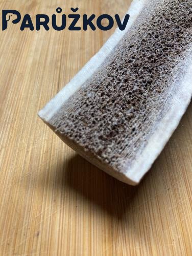 JELENÍ PARŮŽEK PRO PSY půlený 20,9cm