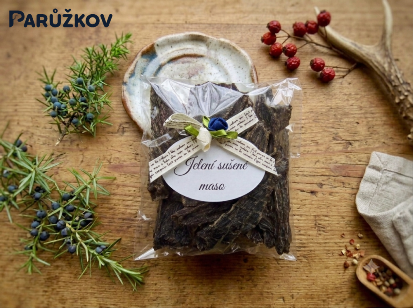 JELENÍ SUŠENÉ MASO (90 g)