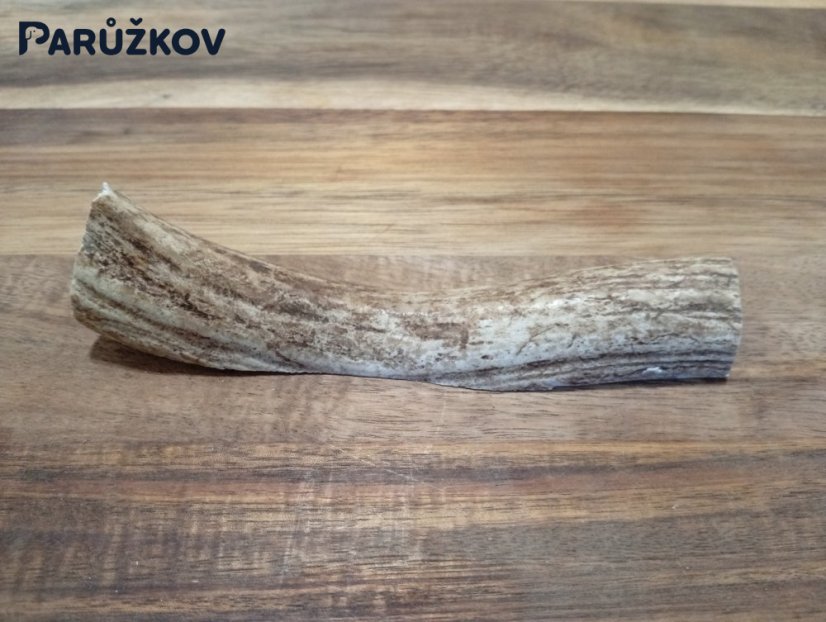 JELENÍ PARŮŽEK PRO PSY - 14 cm - PŮLENÝ