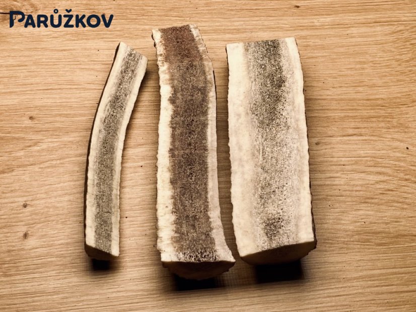 JELENÍ PAROHY - Trio - půlené (15 cm)