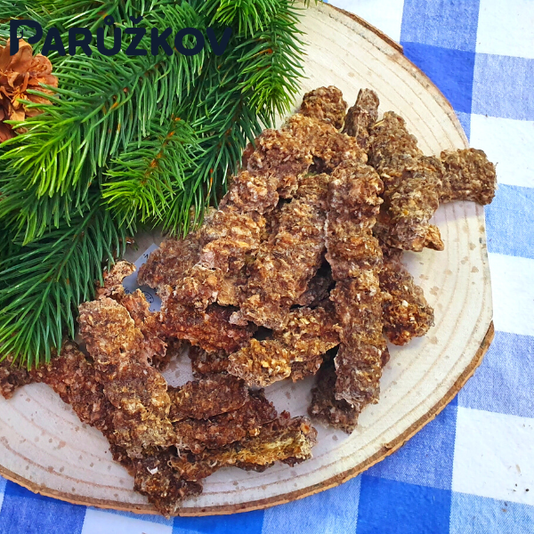 ZVĚŘINOVÉ MÜSLI TYČINKY 100g pro psy