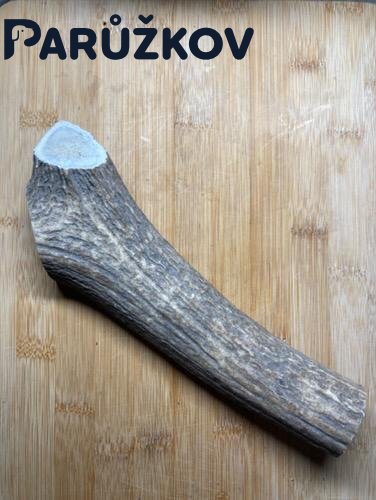 JELENÍ PARŮŽEK PRO PSY půlený 24,2cm