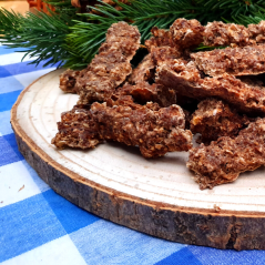 ZVĚŘINOVÉ MÜSLI TYČINKY 100g pro psy
