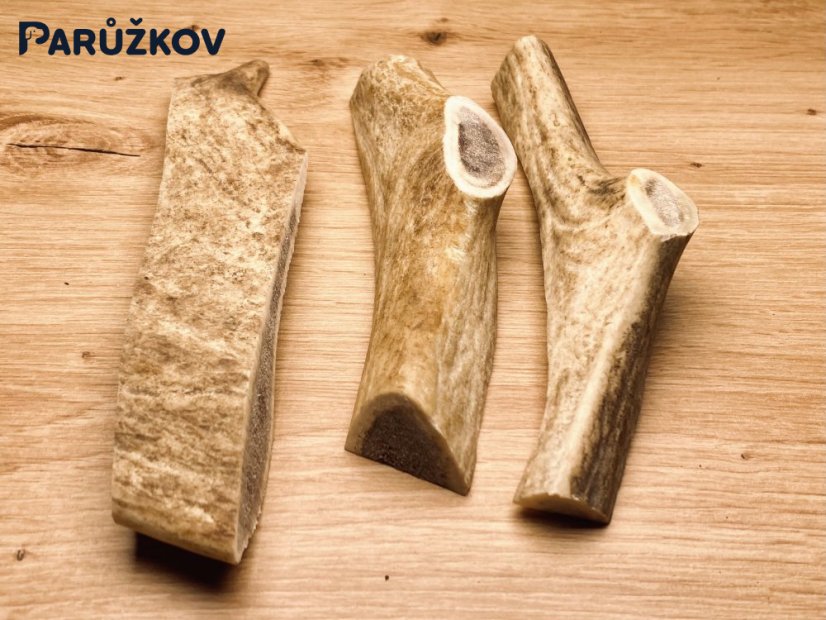 DANČÍ PAROHY - Trio - půlené (19 cm)