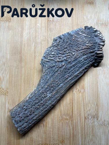 JELENÍ PARŮŽEK PRO PSY půlený 21cm
