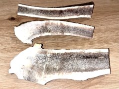 JELENÍ PAROHY - Trio - půlené (16 cm)
