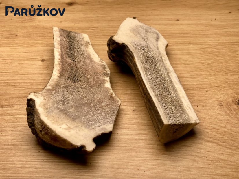 JELENÍ PAROHY - Duo - půlené (13 cm)