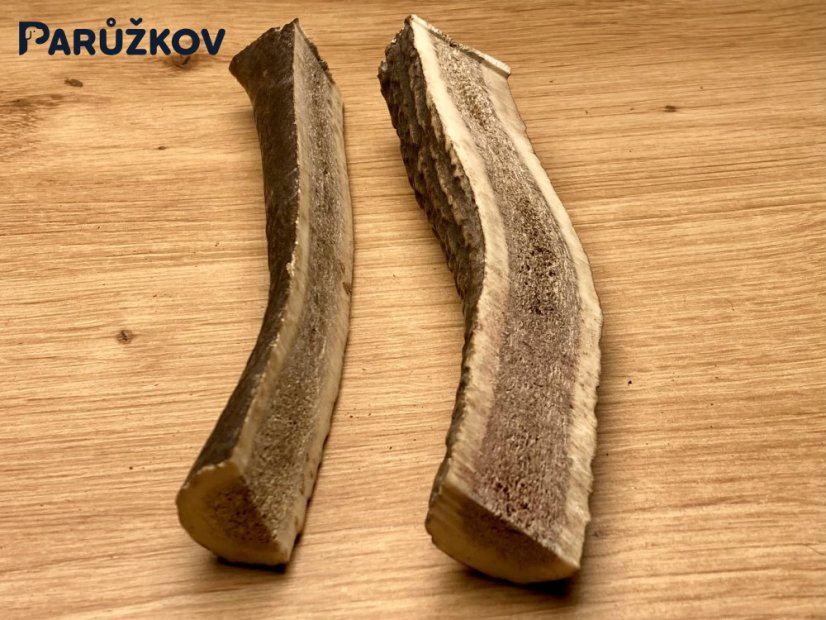JELENÍ PAROHY - Duo - půlené (15 cm)