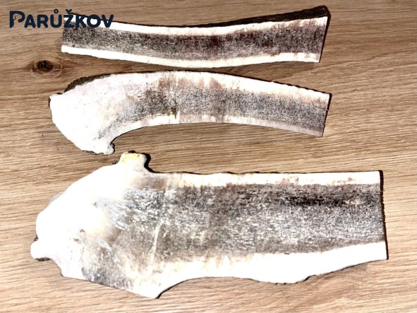JELENÍ PAROHY - Trio - půlené (16 cm)