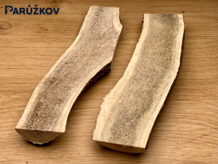 JELENÍ PAROHY - Duo - půlené (17 cm)
